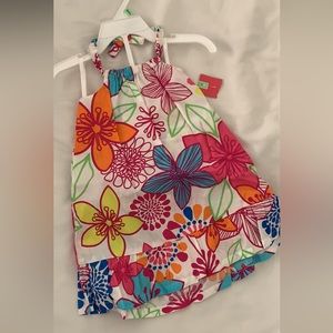 18 month baby girl floral dress